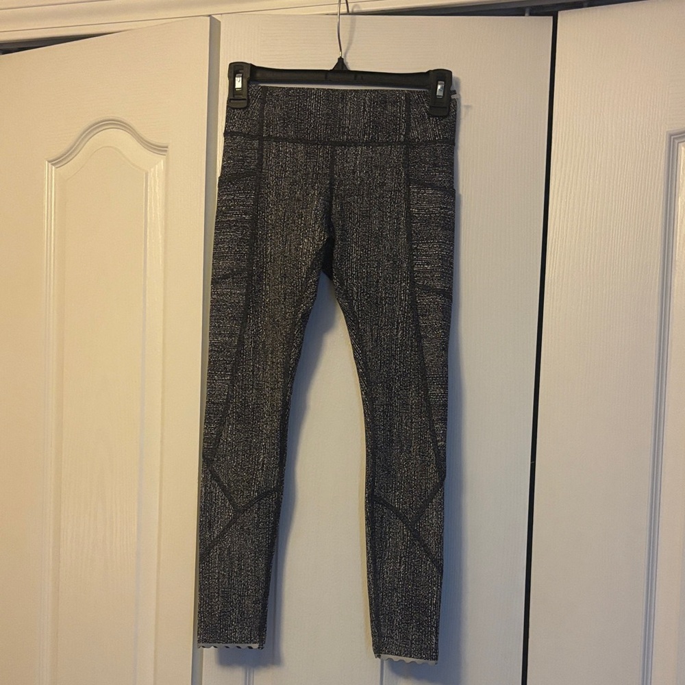 Lululemon Athletica Black and White Leggings
